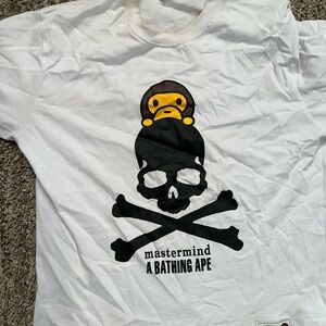 Bape 15th Anniversary White Tee